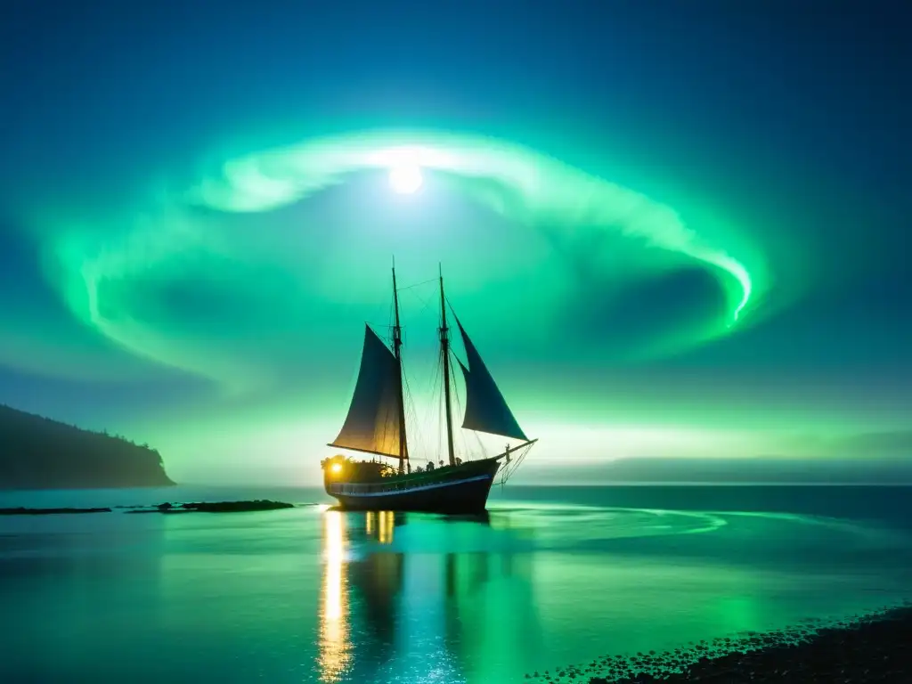 El Caleuche: la leyenda del barco fantasma en Chiloé, Chile En las brumosas costas de Chiloé, Chile, emerge el misterioso Caleuche, una leyenda del folclore chilota